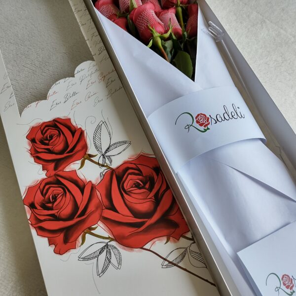 Cajas de Rosa – Florería Rosadeli